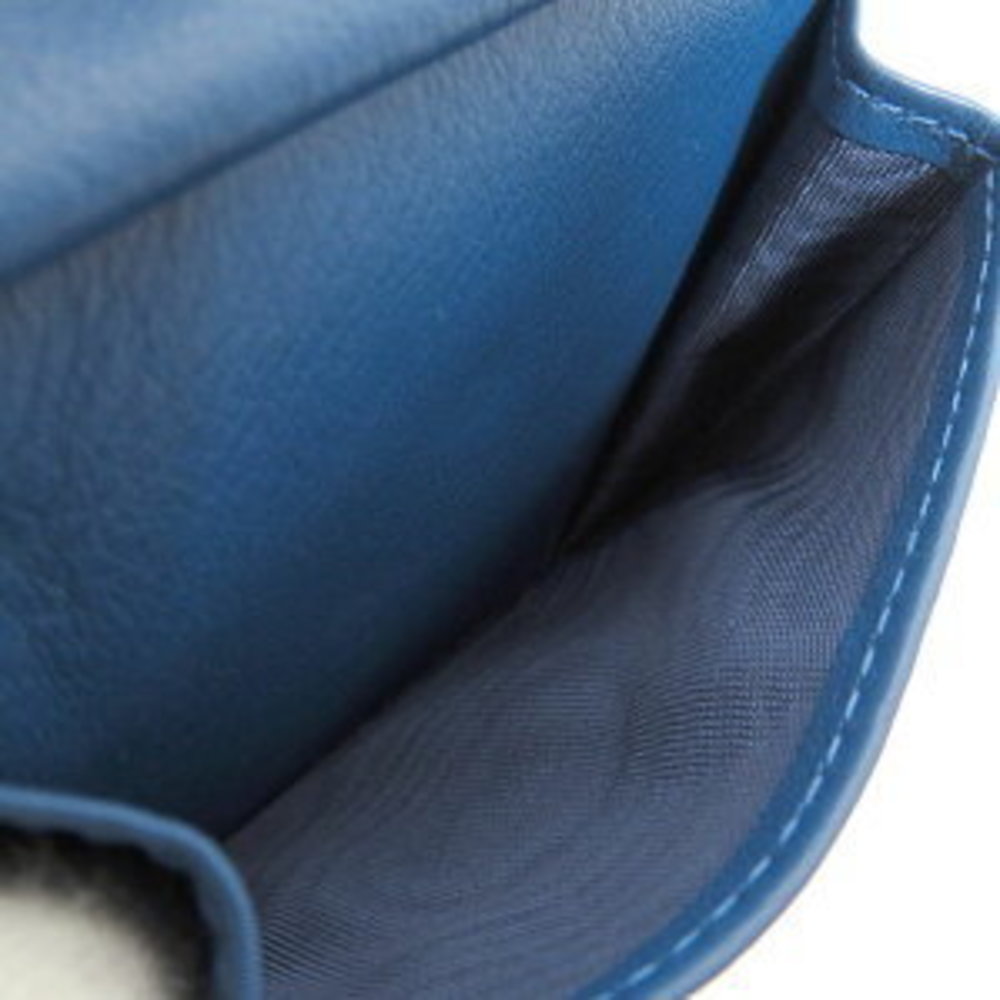 Gucci Bifold Wallet Python Leather Dark Blue Snake - image 8